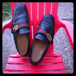 Soft leather Gucci loafers